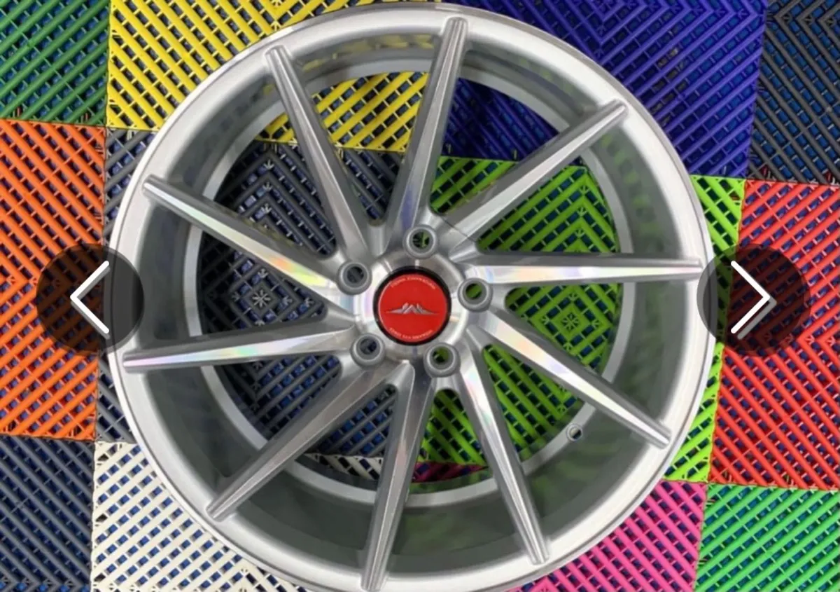 18” 1D alloy and tyres 5x112