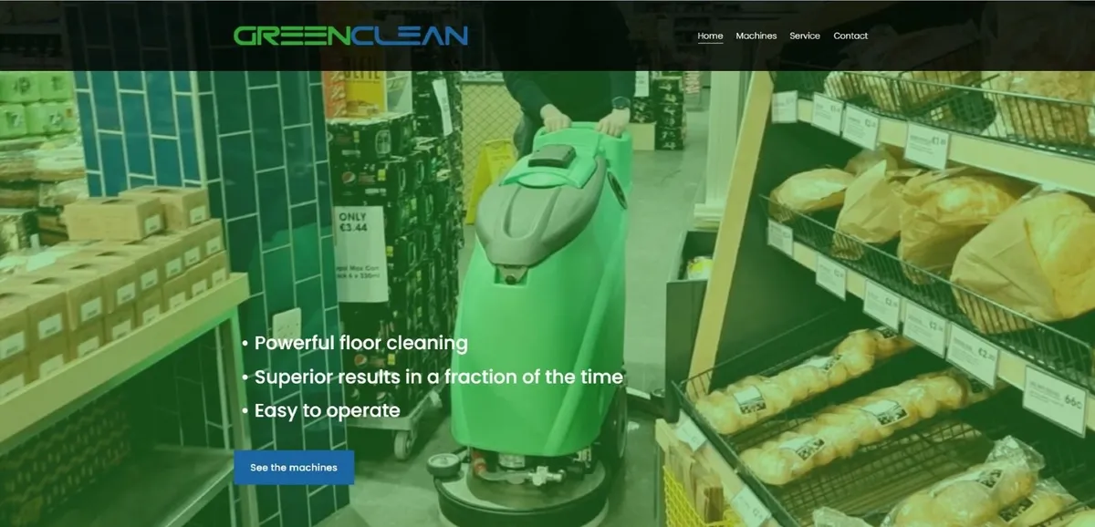 Green Clean G1 scrubber dryer floor cleaner - Image 4