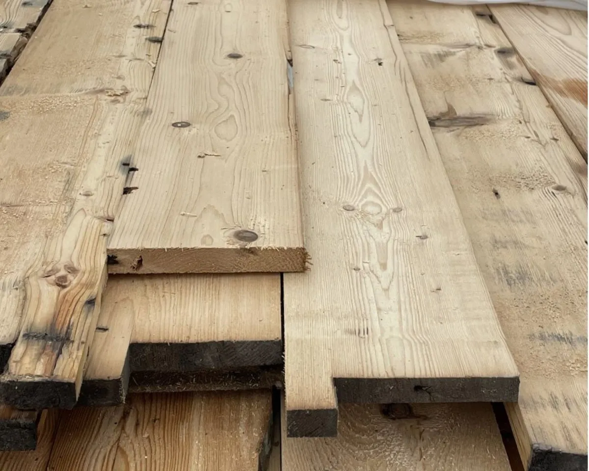 Yellow Pine Flooring - Image 1