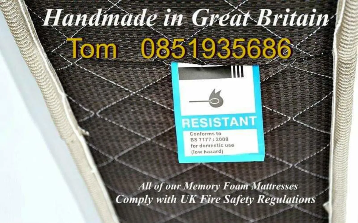 Standard 4ft6 double Memoryfoam Mattress - Image 1