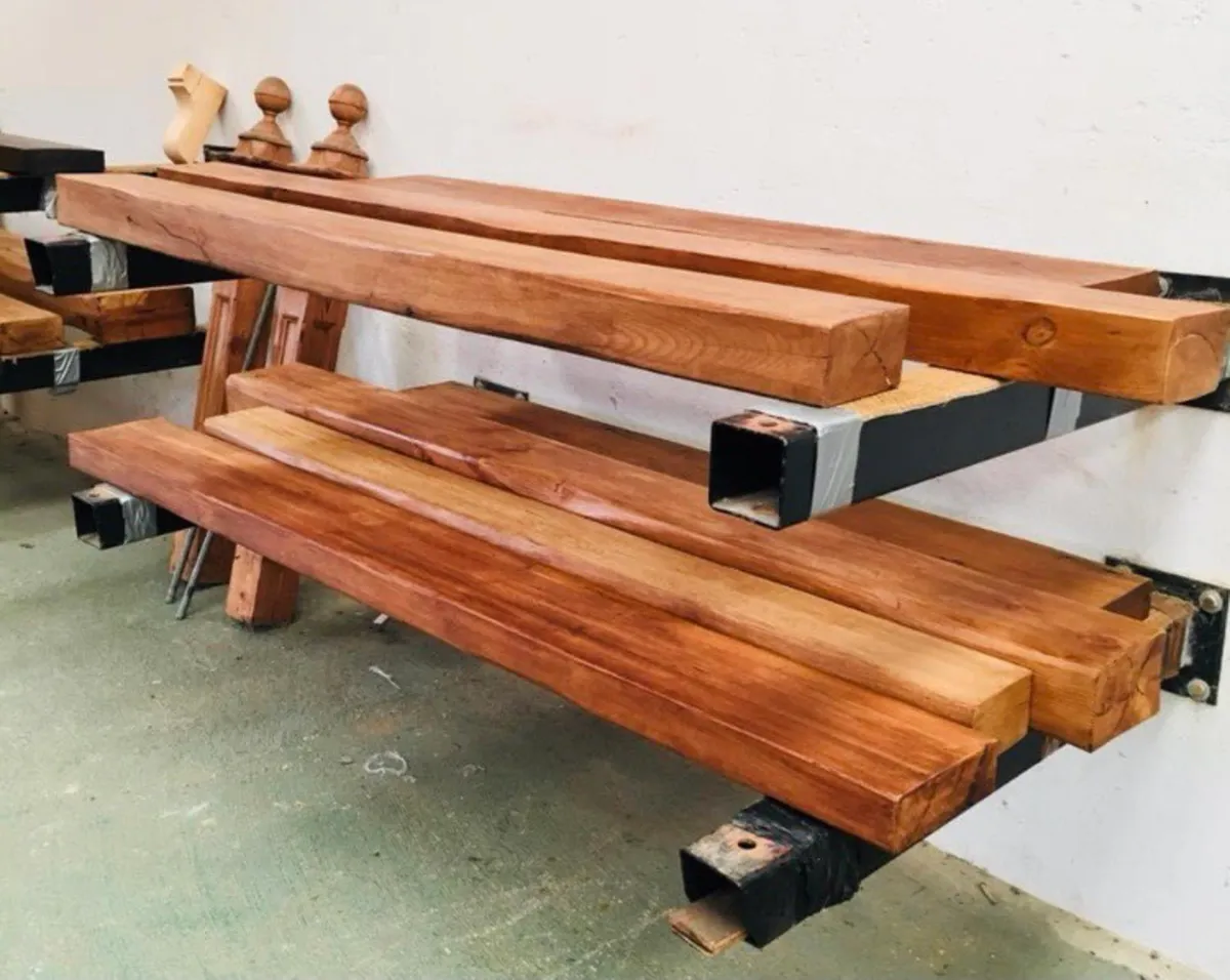 Mantle Pieces Reclaimed timber for sale - Image 1