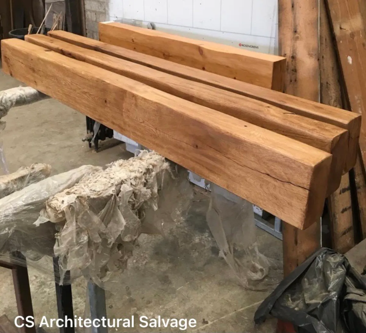 Mantle Pieces Reclaimed timber for sale - Image 2