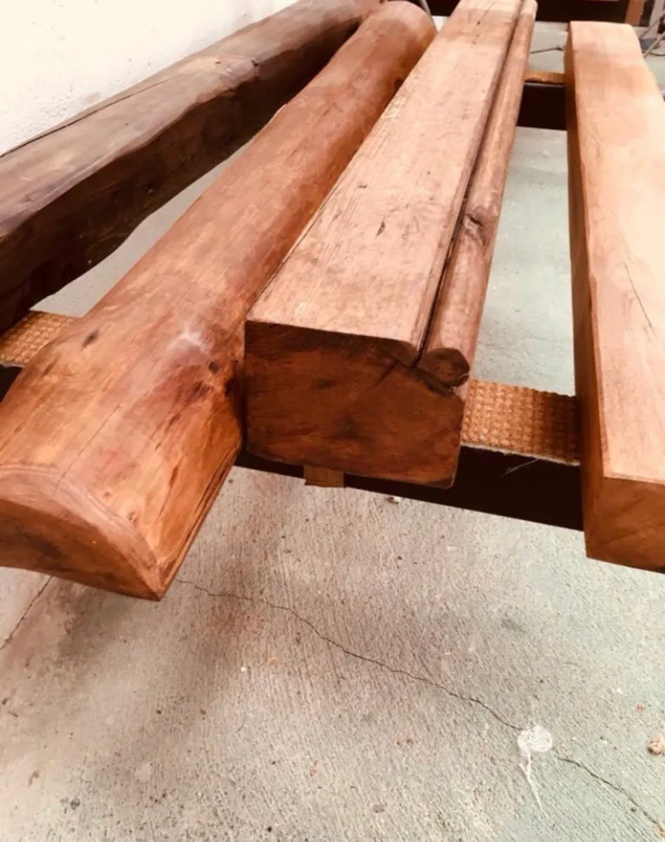 Mantle Pieces Reclaimed timber for sale - Image 4