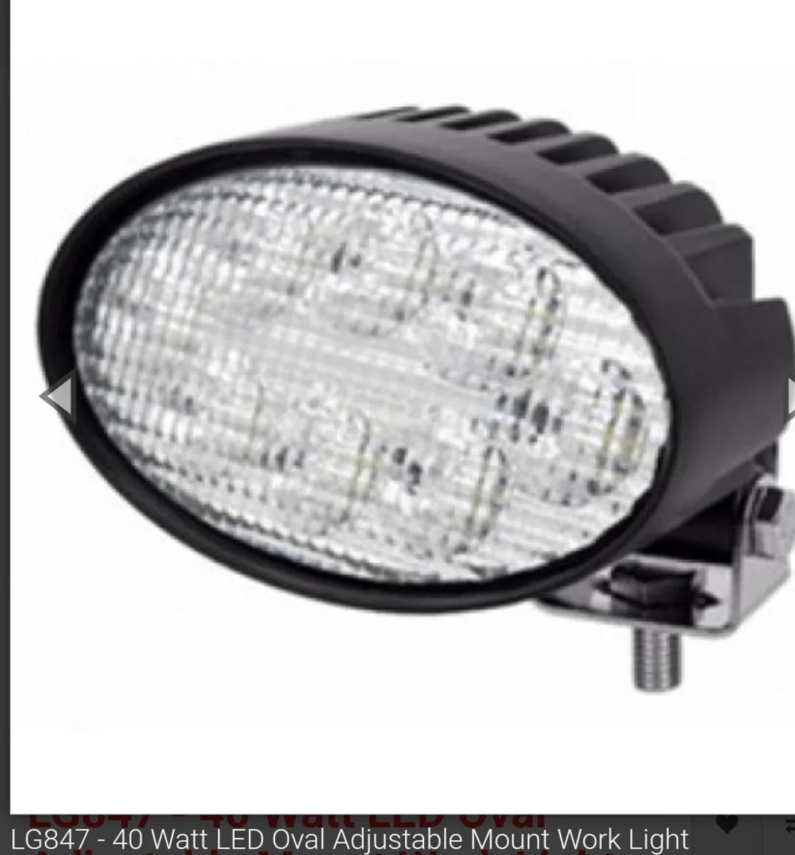 Tractor LED  HI/LOW & work lights various makes - Image 2