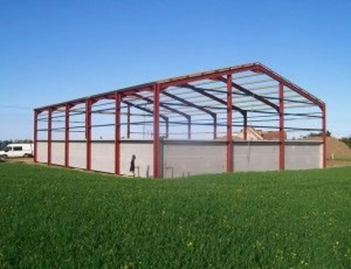 New shed 100ft x 60ft x 20ft eves - Image 1