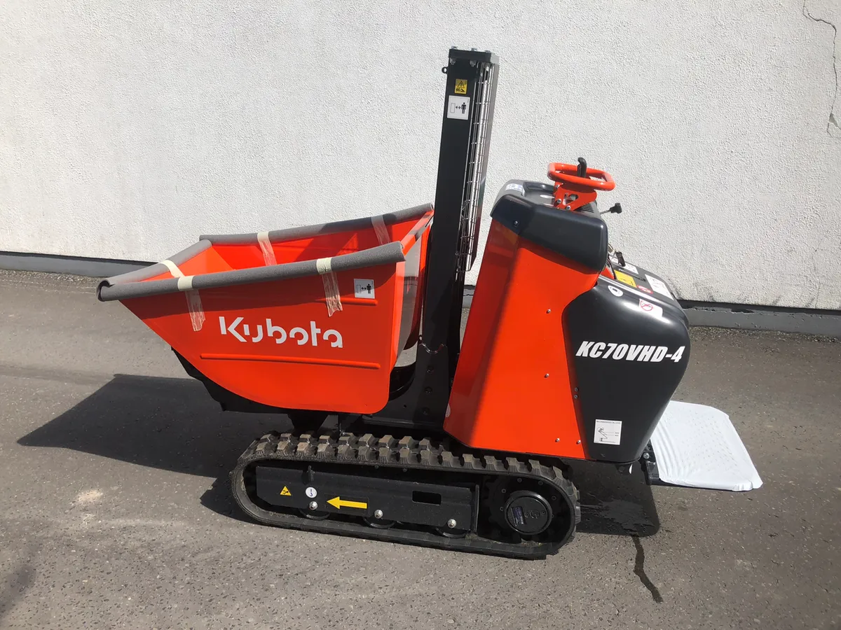 BACK IN STOCK Kubota KC70VHD-4 - Image 1