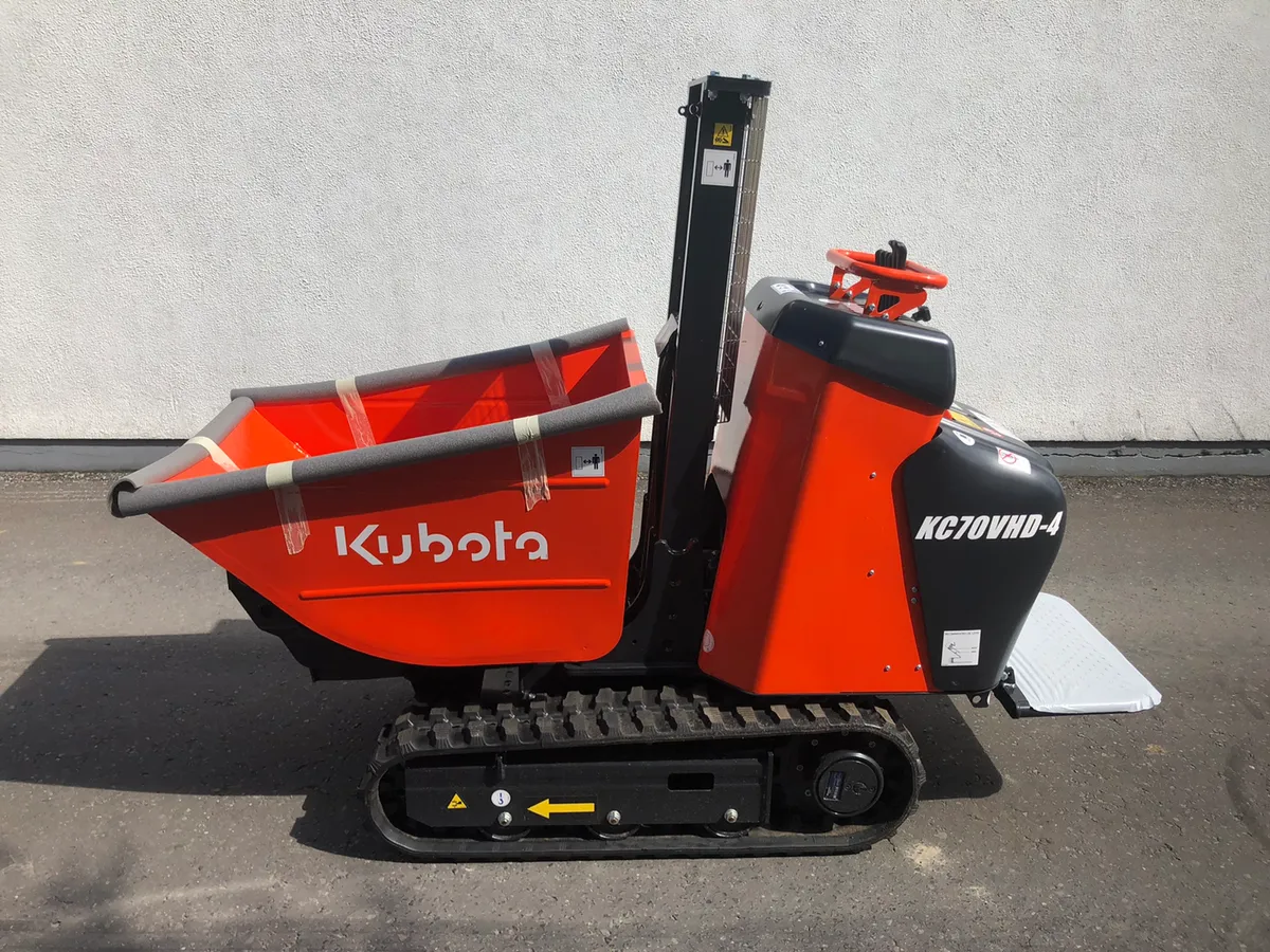 BACK IN STOCK Kubota KC70VHD-4 - Image 2