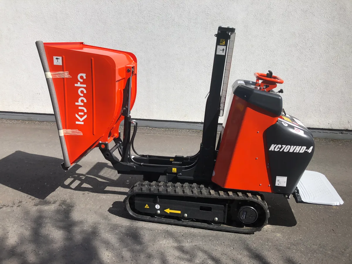 BACK IN STOCK Kubota KC70VHD-4 - Image 4