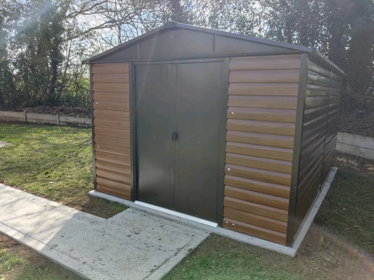 Metal garden sheds - Image 4