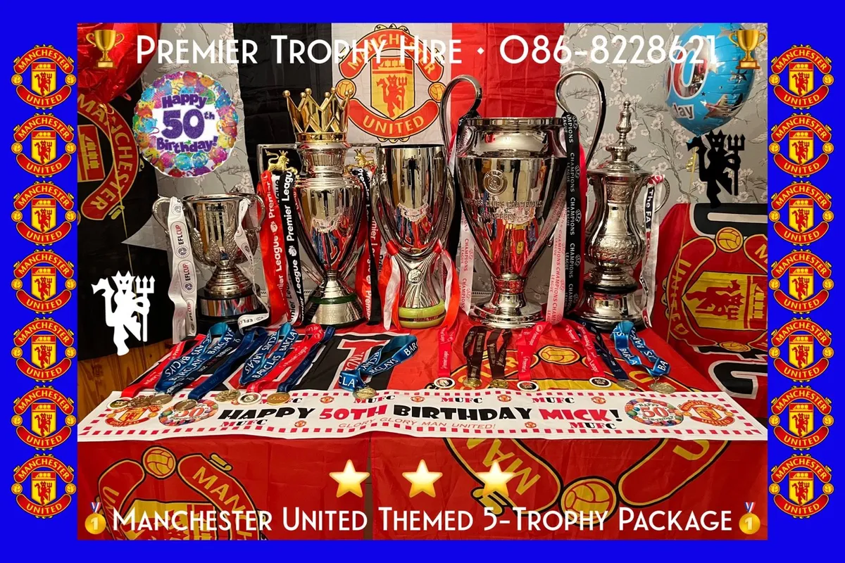 Premier League Champions League FA Cup Trophy Hire - Image 1