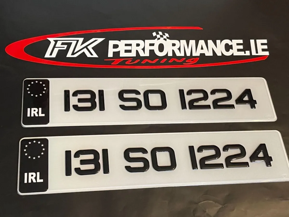 Gel number plates offer - Image 4