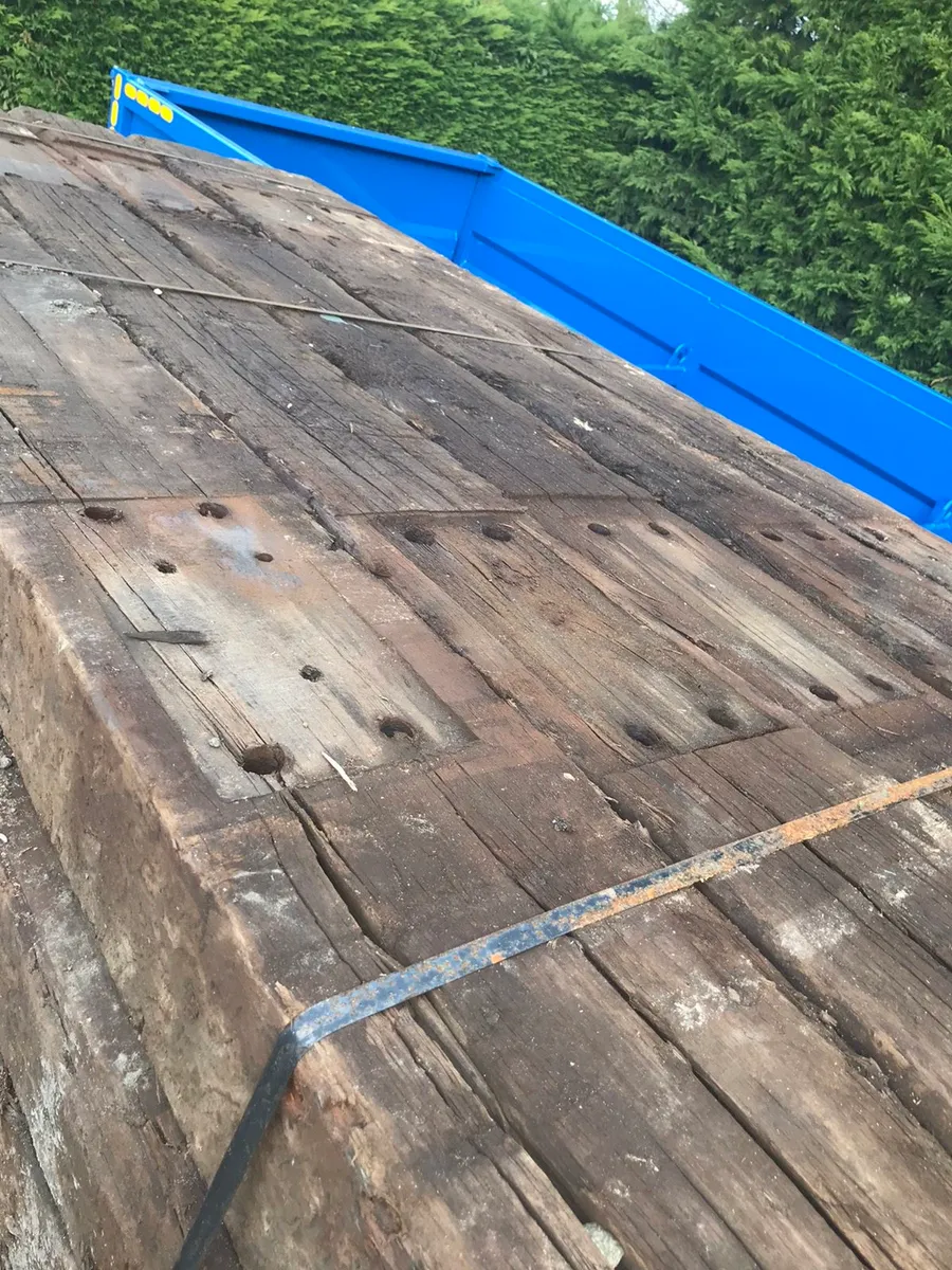 Grade A oak railway sleepers - Image 3