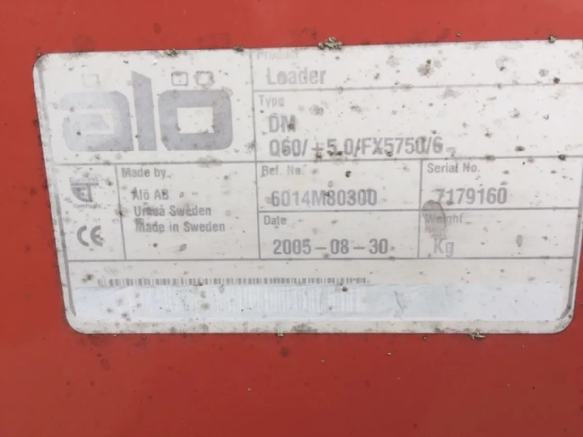 MF Quicke 960 (Q60) Fit 6485/6490/6495/7485/7495 - Image 3