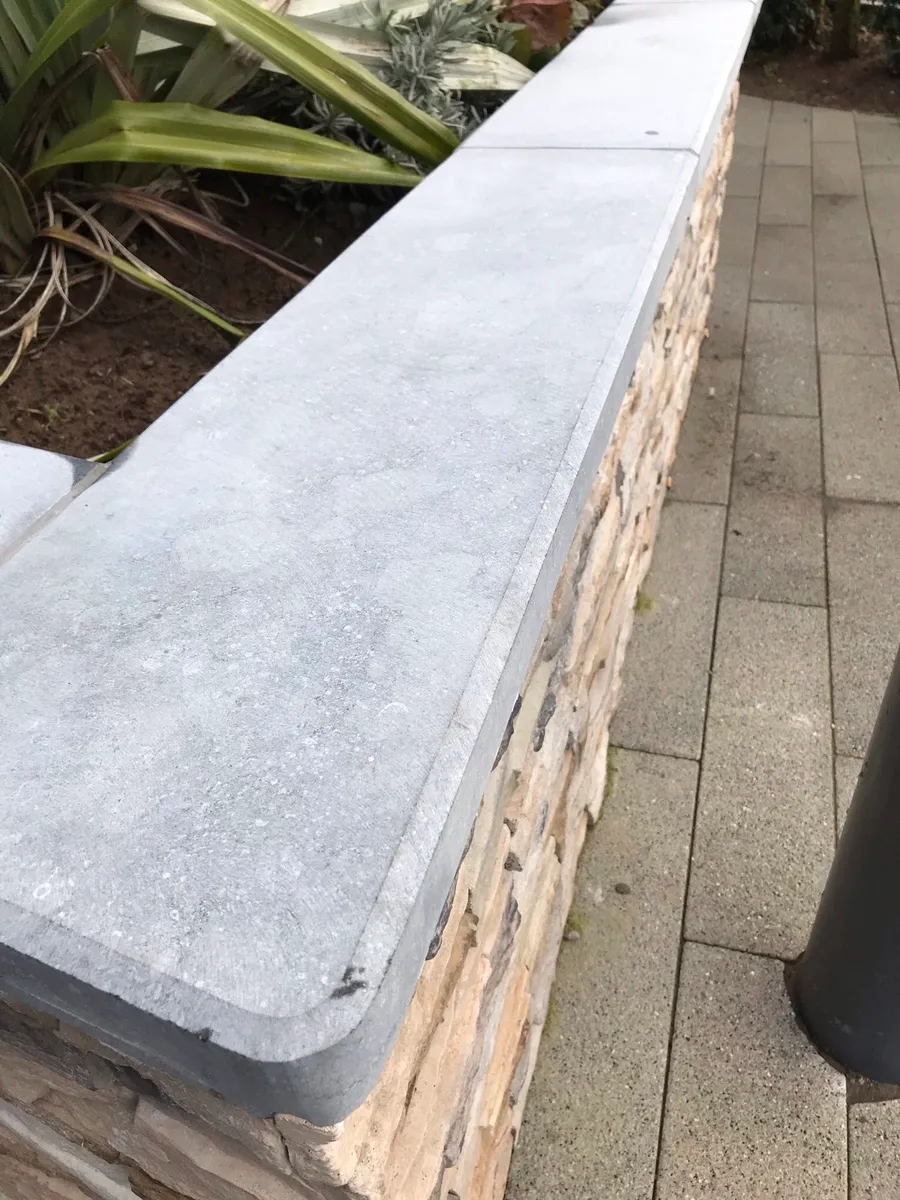 Blue Limestone Wall Capping - Image 4