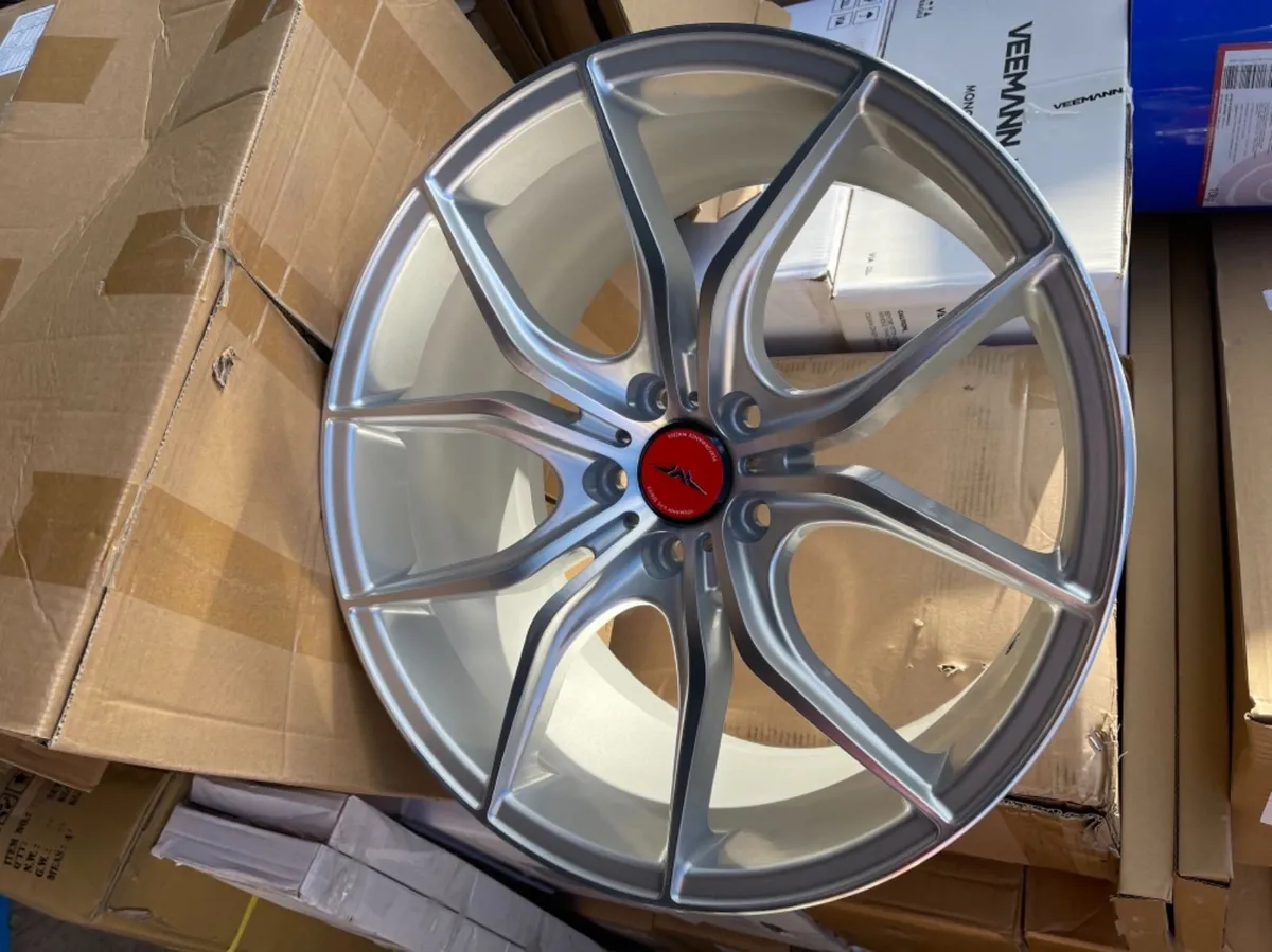 19” veemann spider 9.5 new with tyres