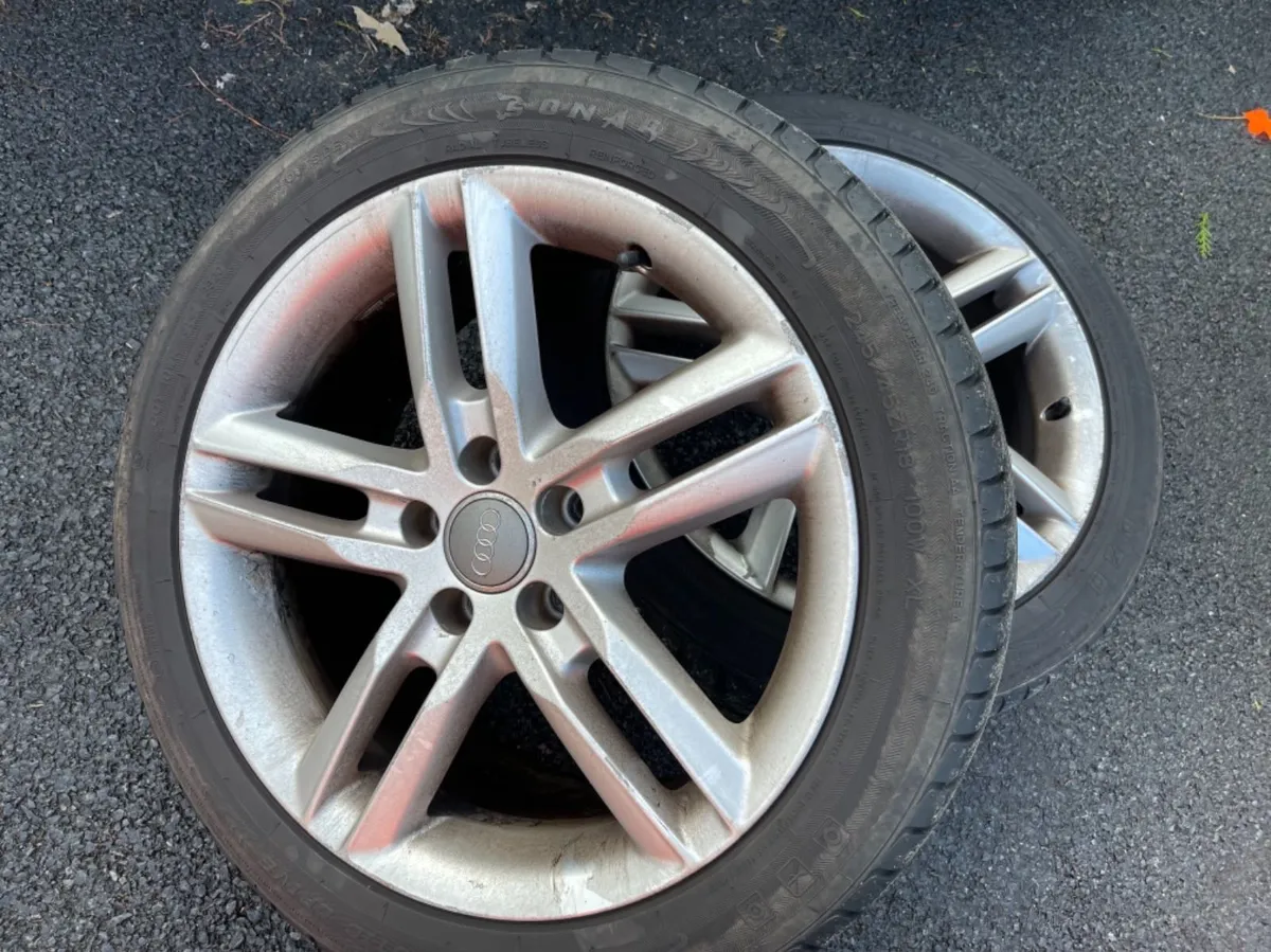 18” used Sline alloy & tyres