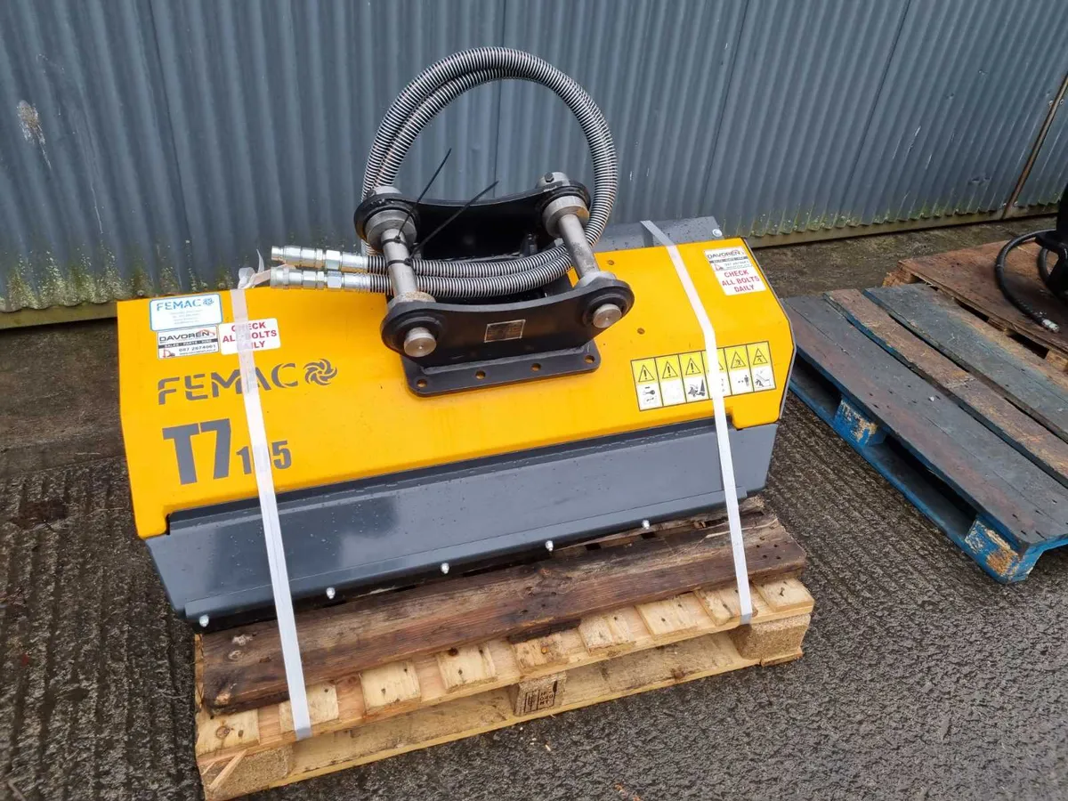 Hedgecutter cutters for your digger, 3t upwards - Image 2