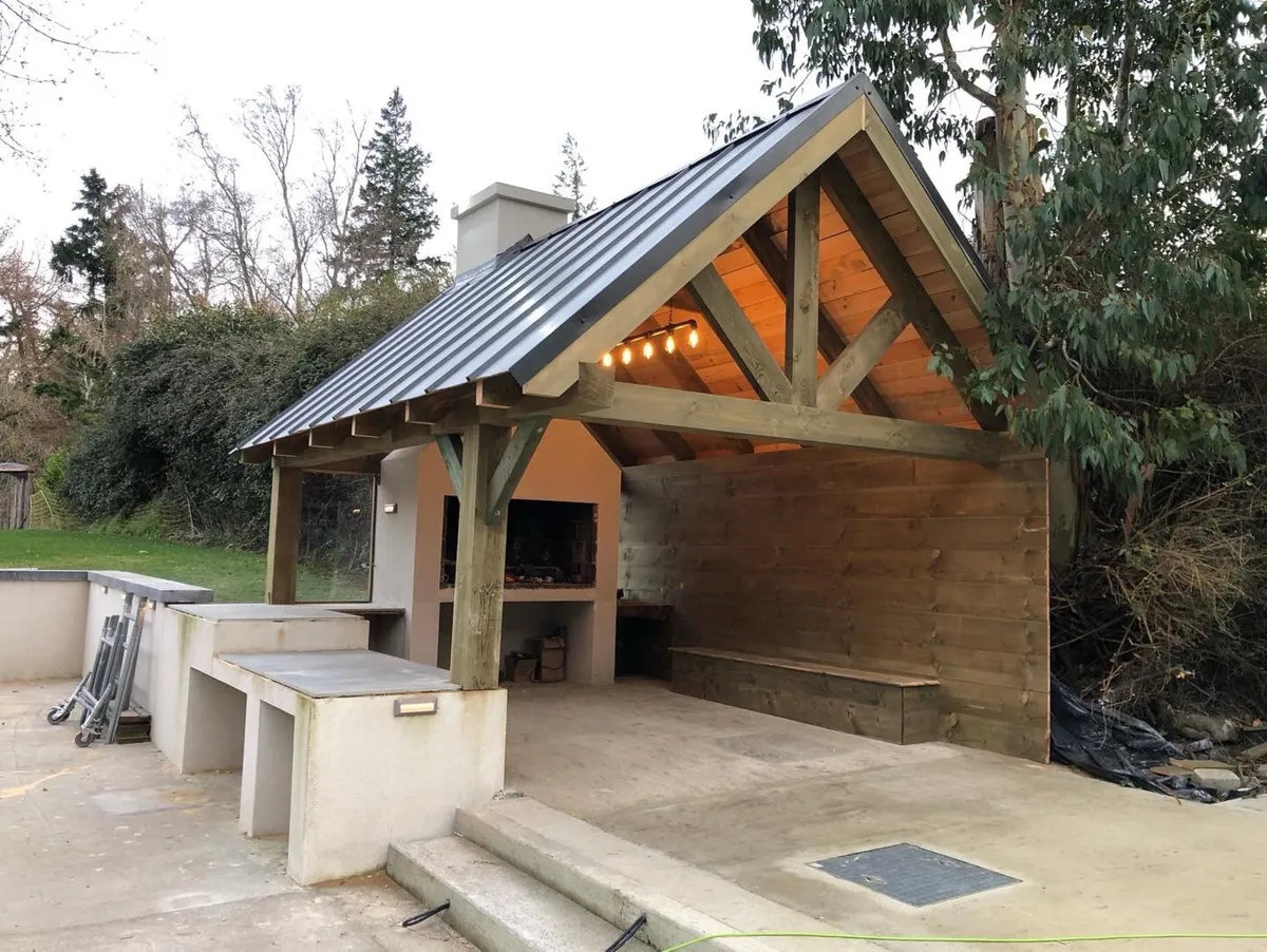 Custom gazebo, pergola, orangery, car port, shed. - Image 1