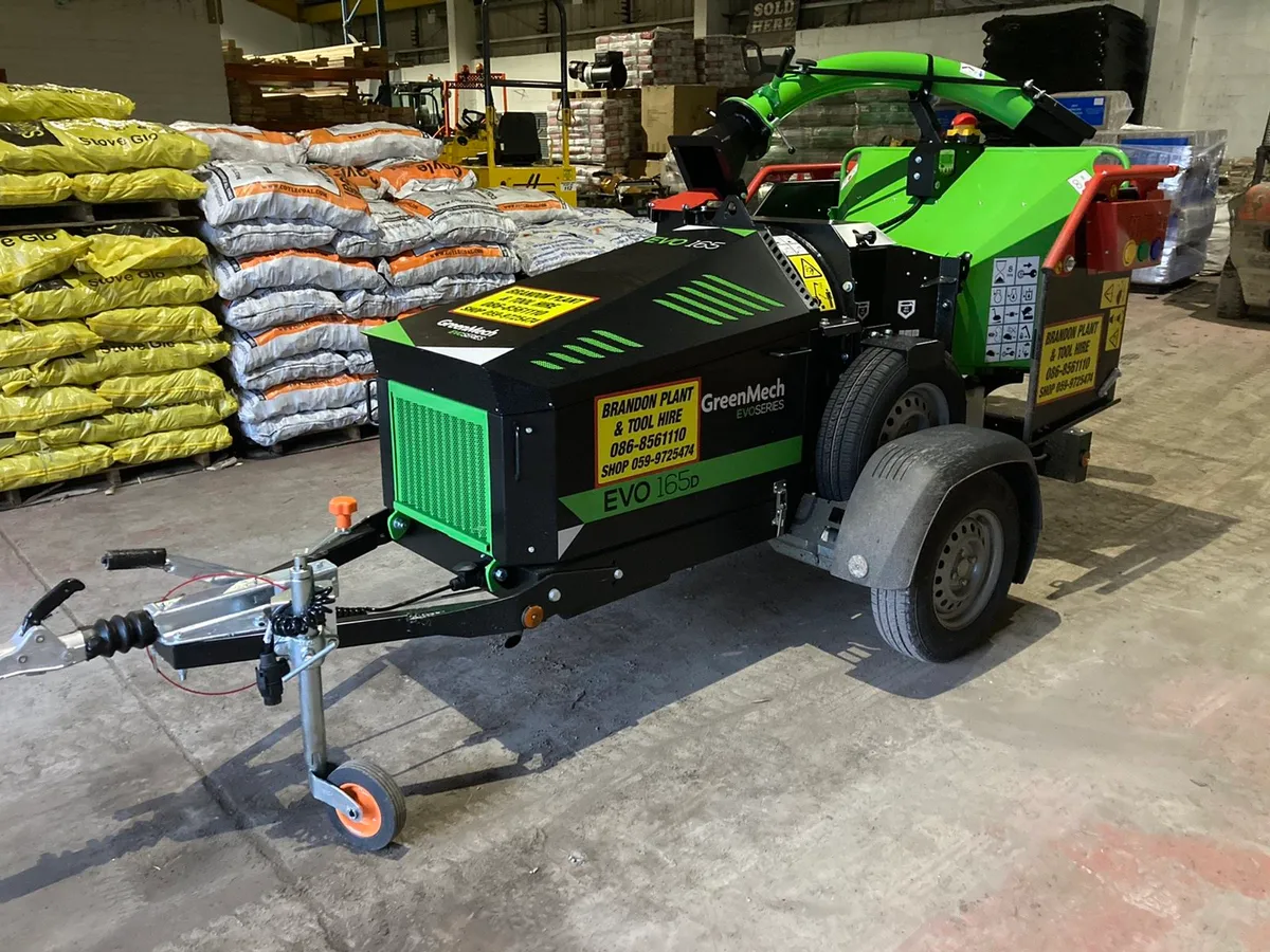 Greenmec woodchiper 165 - Image 2
