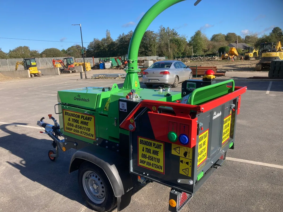 Greenmec woodchiper 165 - Image 1