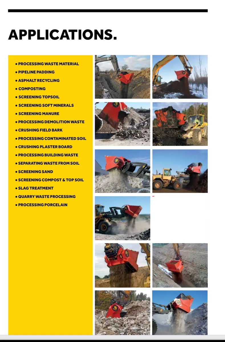 Allu Screening Buckets For Sale - Image 2
