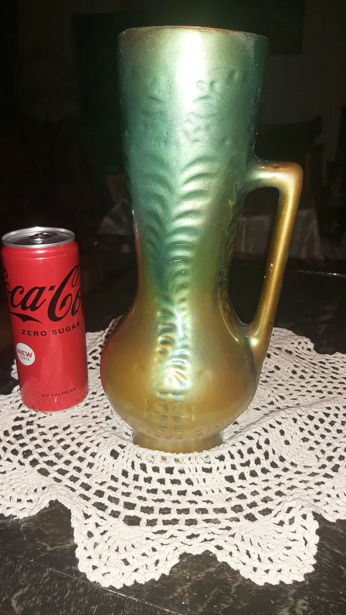 Rare and precious antique eozin vase - Image 3