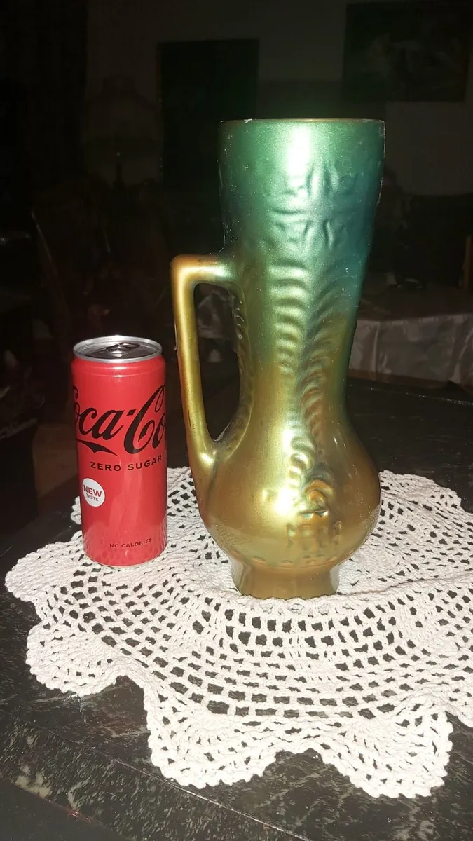 Rare and precious antique eozin vase - Image 4