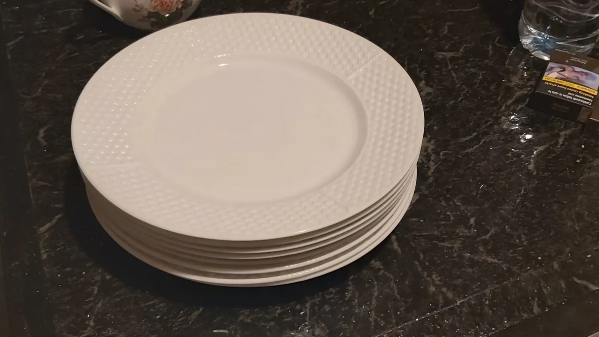 5x Beautiful TIFFANY dinner plates - Image 3