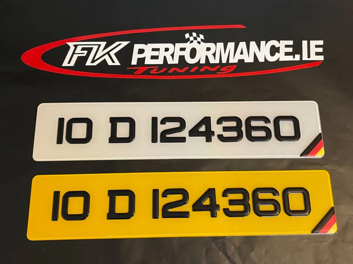 4d , gel , metro , German , jap number plates - Image 1