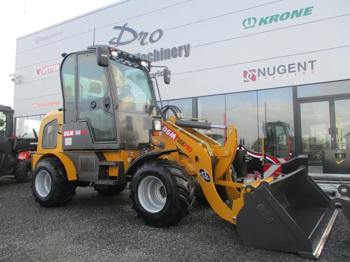 DGM 908 pro loader DGM 916 pro wheel loaders - Image 1