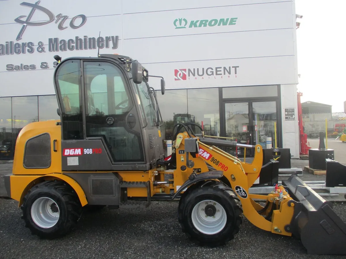 DGM 908 pro loader DGM 916 pro wheel loaders - Image 3