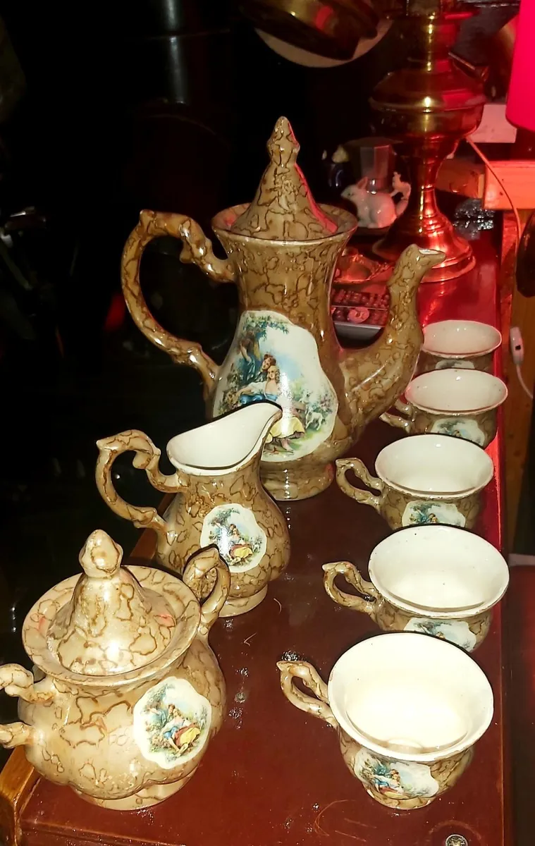 Antique spectacular teaset - Image 3