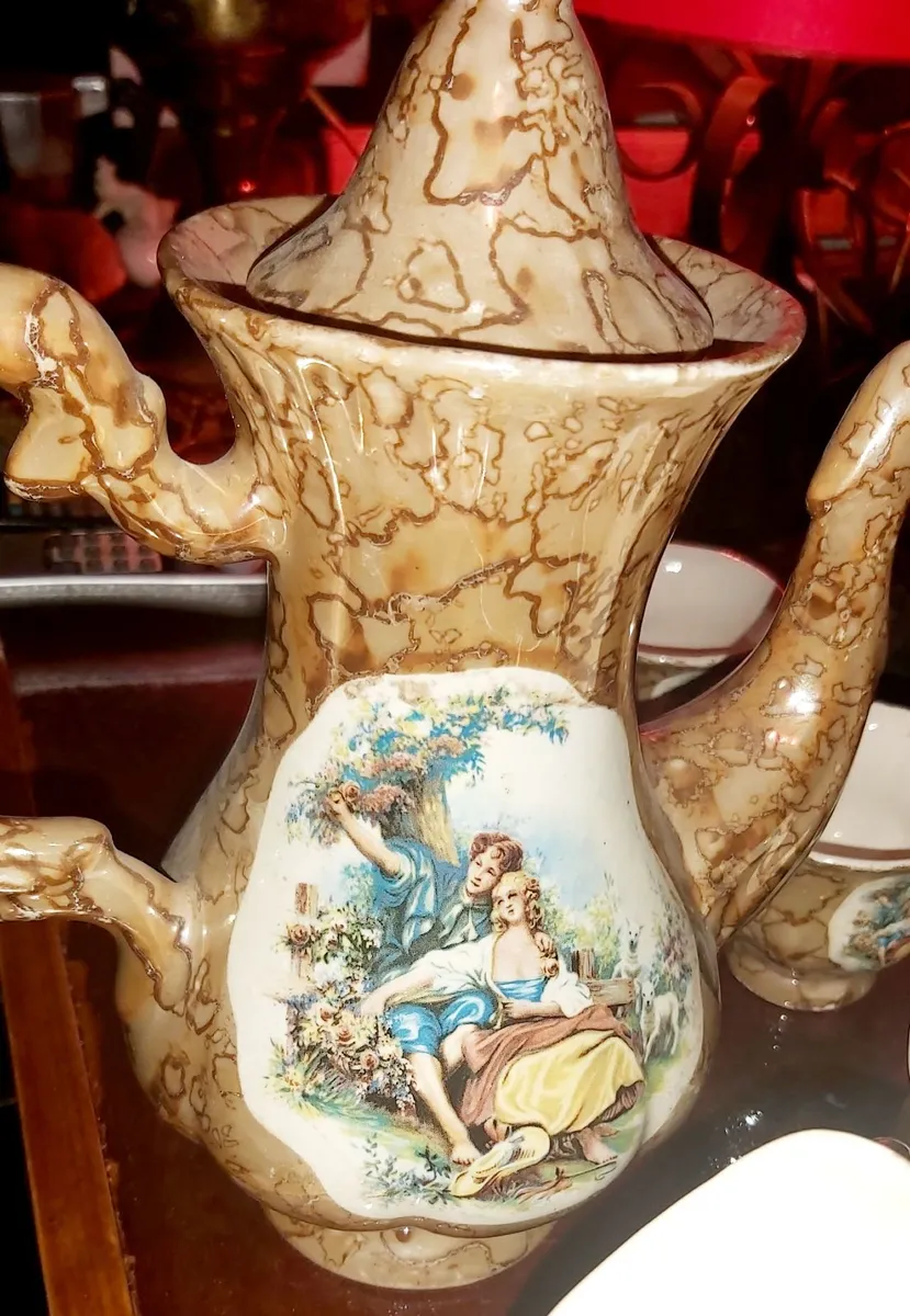 Antique spectacular teaset - Image 4