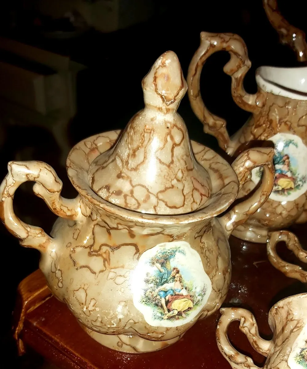 Antique spectacular teaset - Image 2