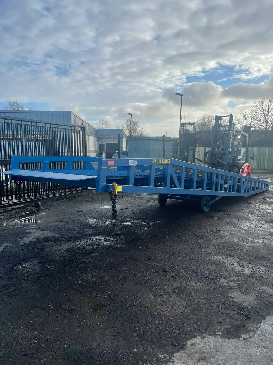 Forklift container mobile loading ramp - Image 3