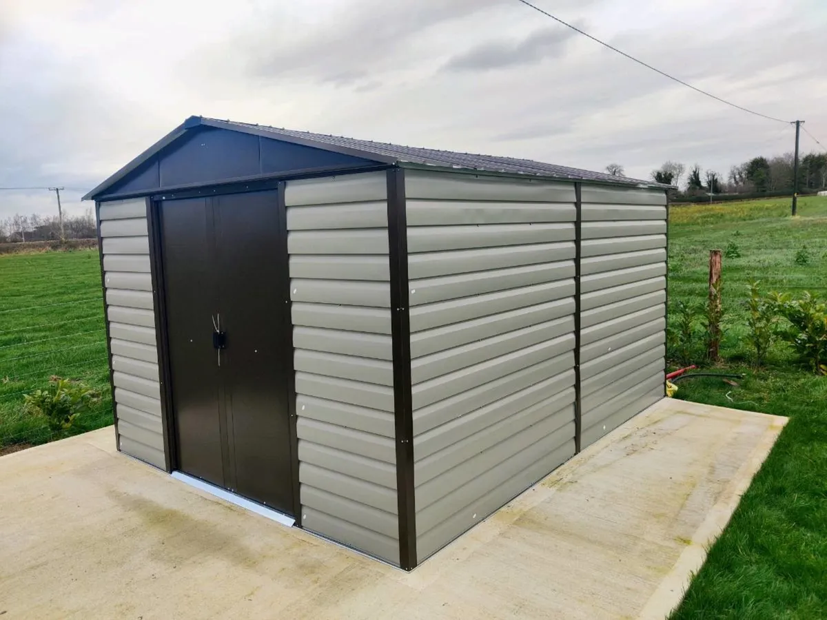 Metal garden sheds - Image 3