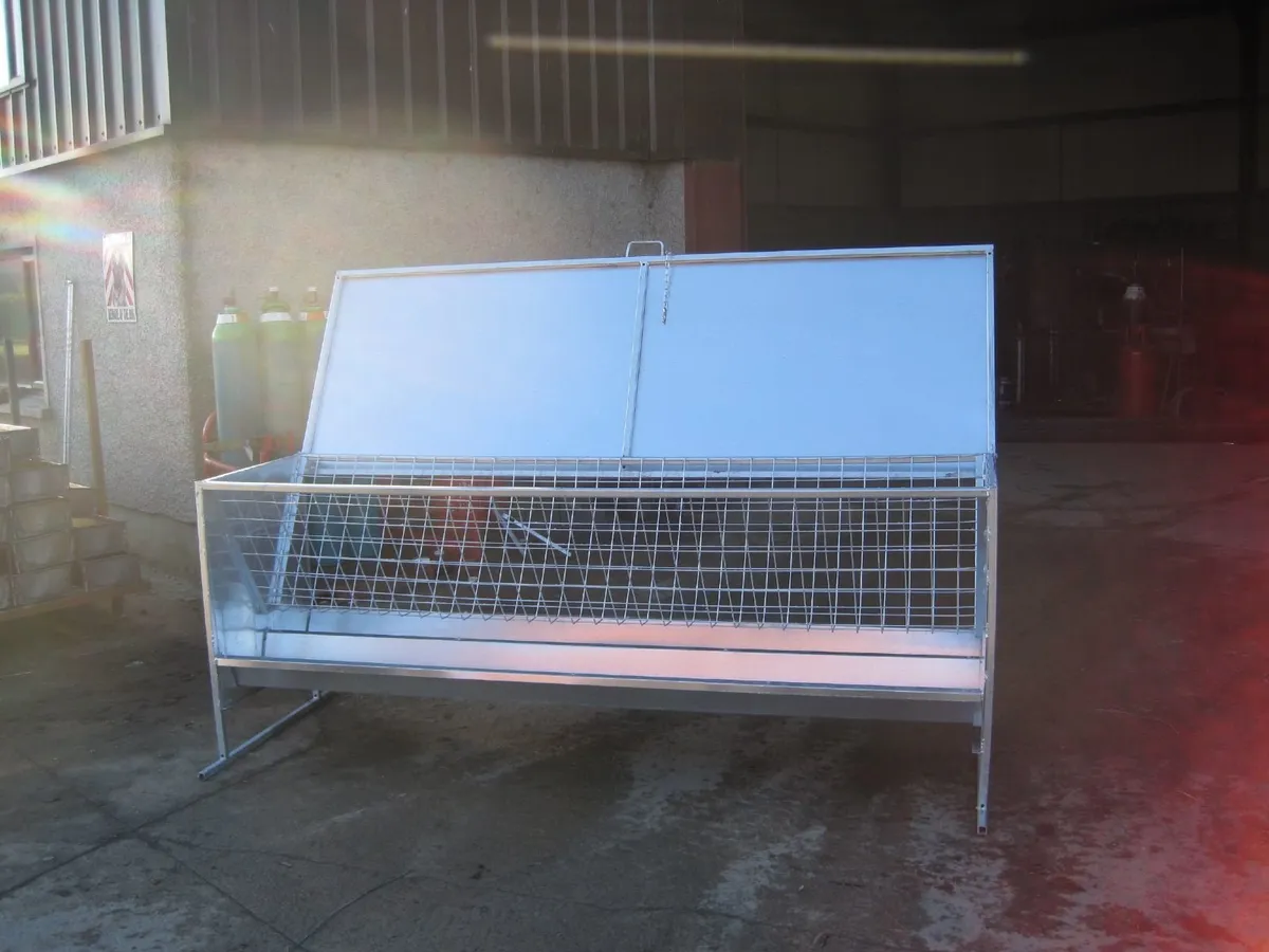 Sheep feeding, troughs, hayracks and ring feeders! - Image 1