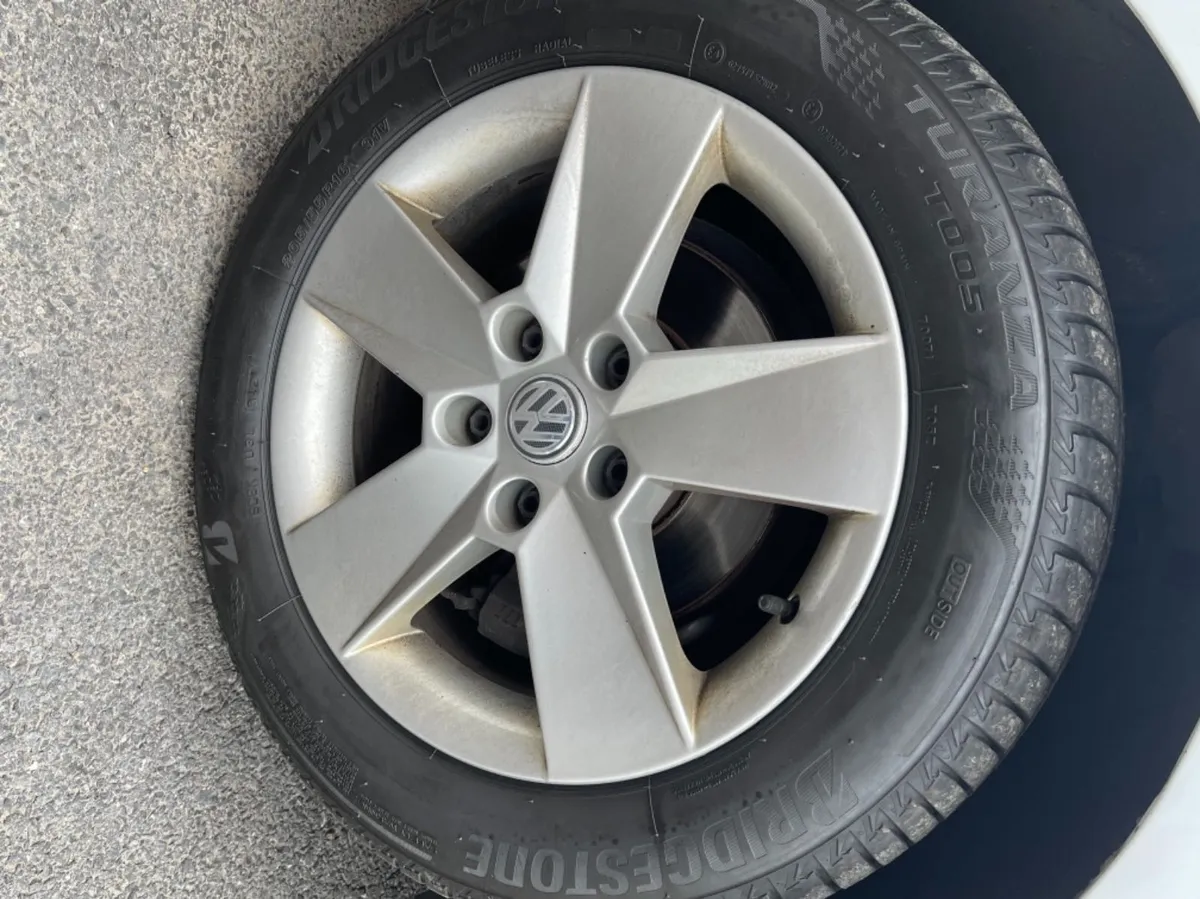 16” vw 5x112 & 4 good tyres