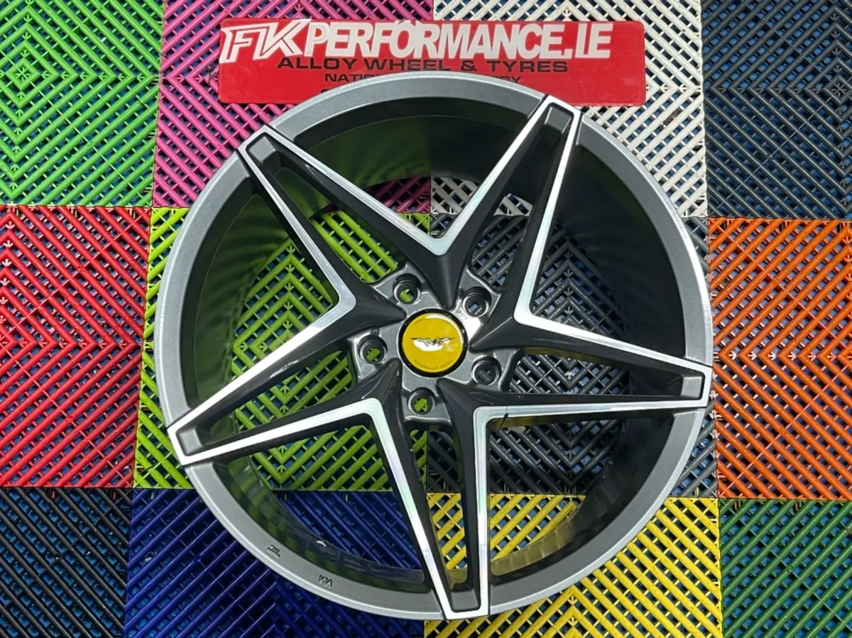 19” veemann Vfs46 9.5 all round 5x112 - Image 1