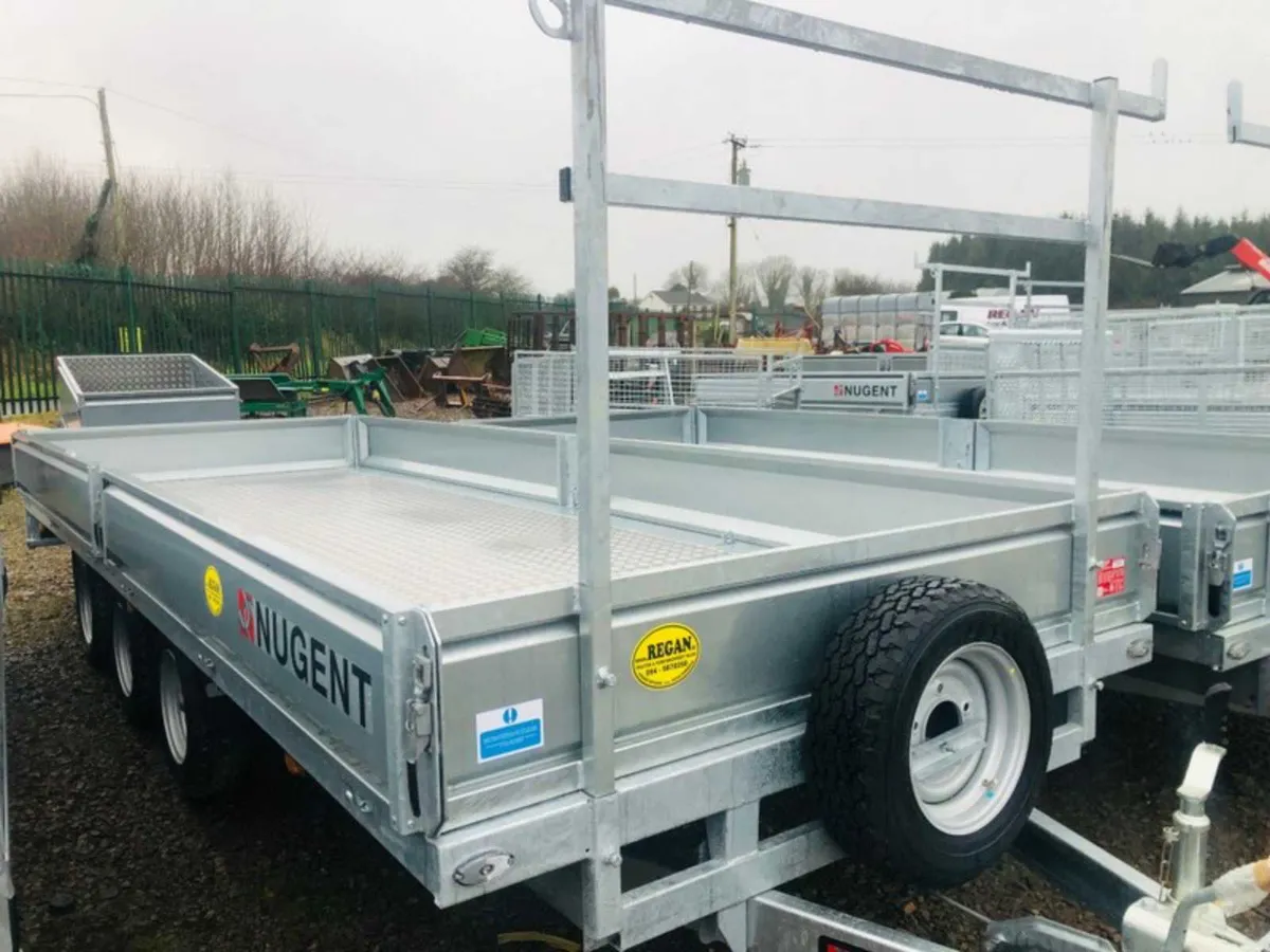 Nugent 18x6 Flat Bed - Finance Options - Image 1