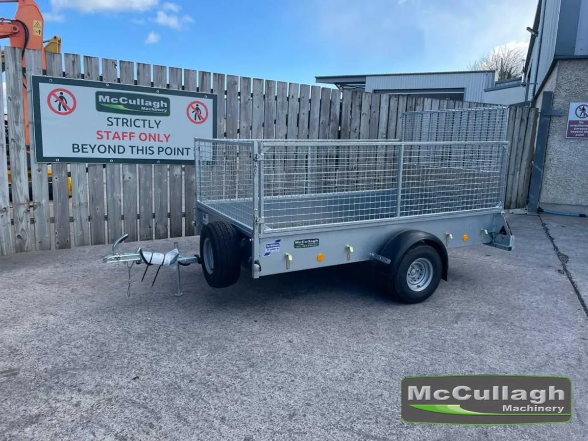 New Ifor Williams Small Domestic Trailer P8e-P7e - Image 1