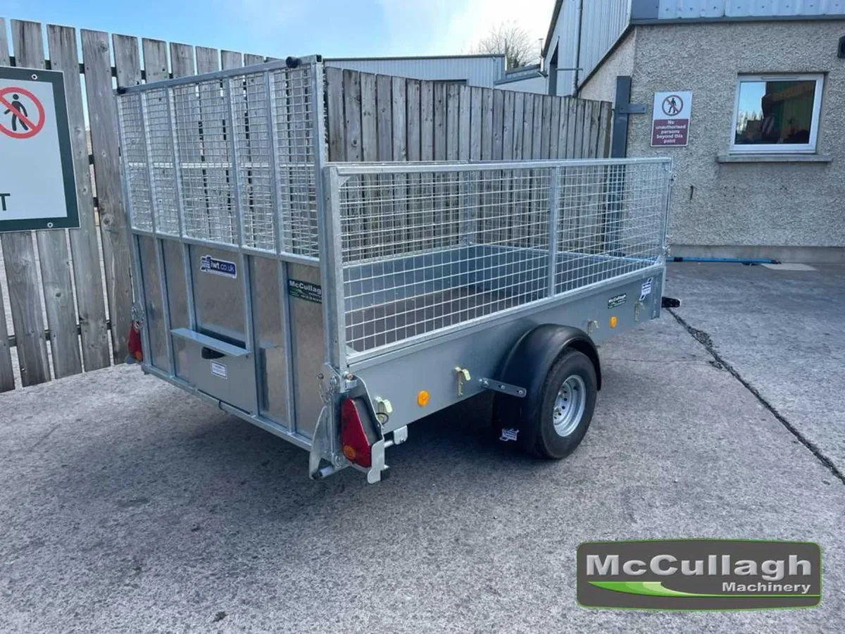 New Ifor Williams Small Domestic Trailer P8e-P7e - Image 2