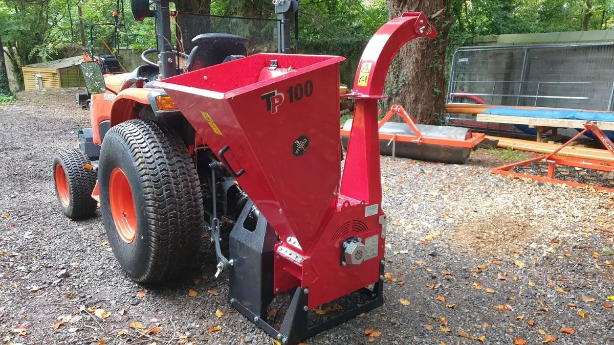 TP Tractor Mounted Wood Chippers - Image 2