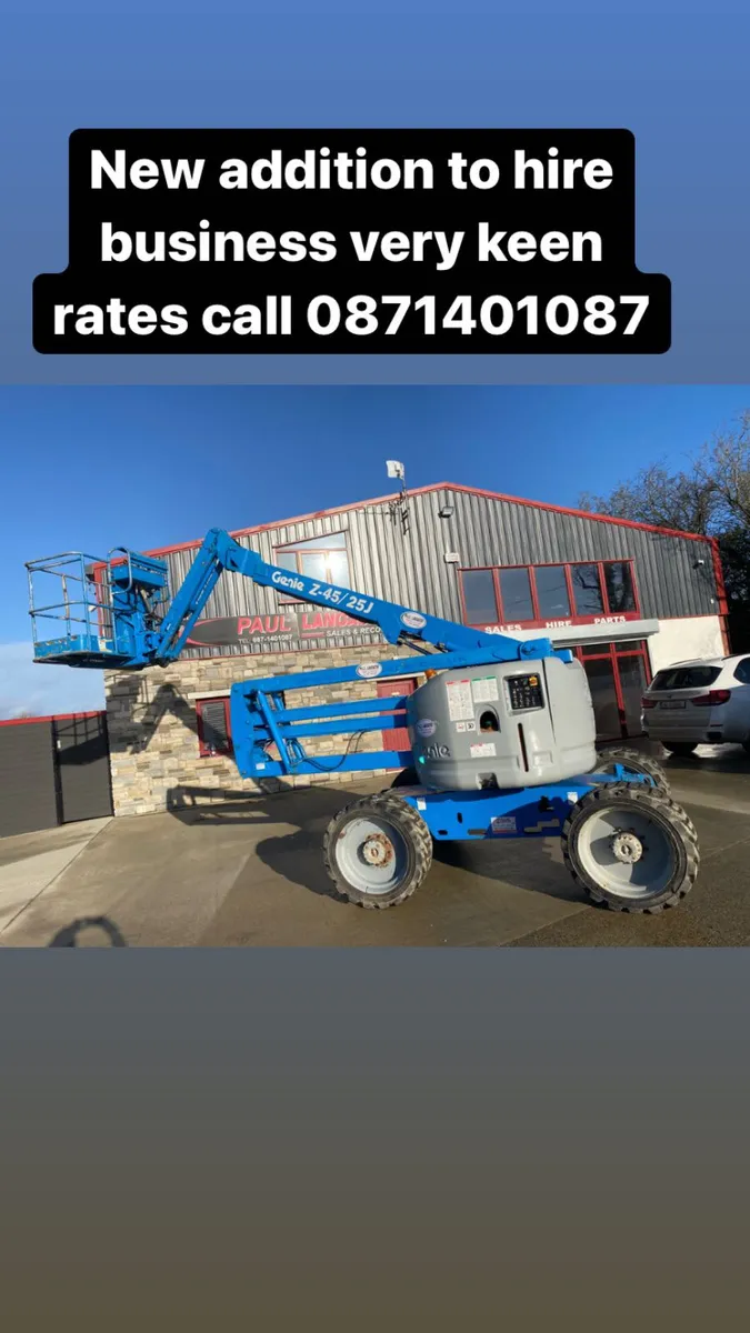 Genie 45 for hire - Image 2