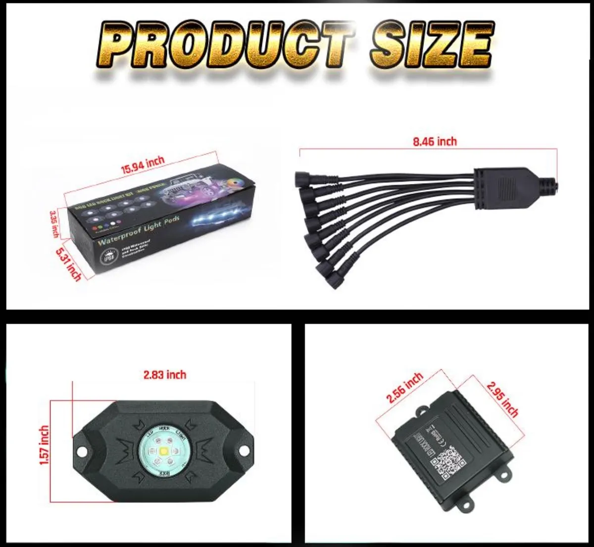 Led under car , truck , tractor led lights - Image 2