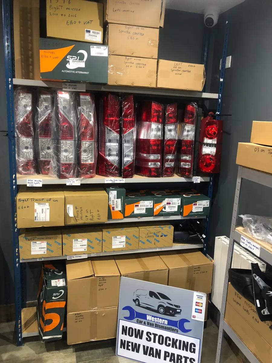 New van parts at western car&van dismantlers - Image 1