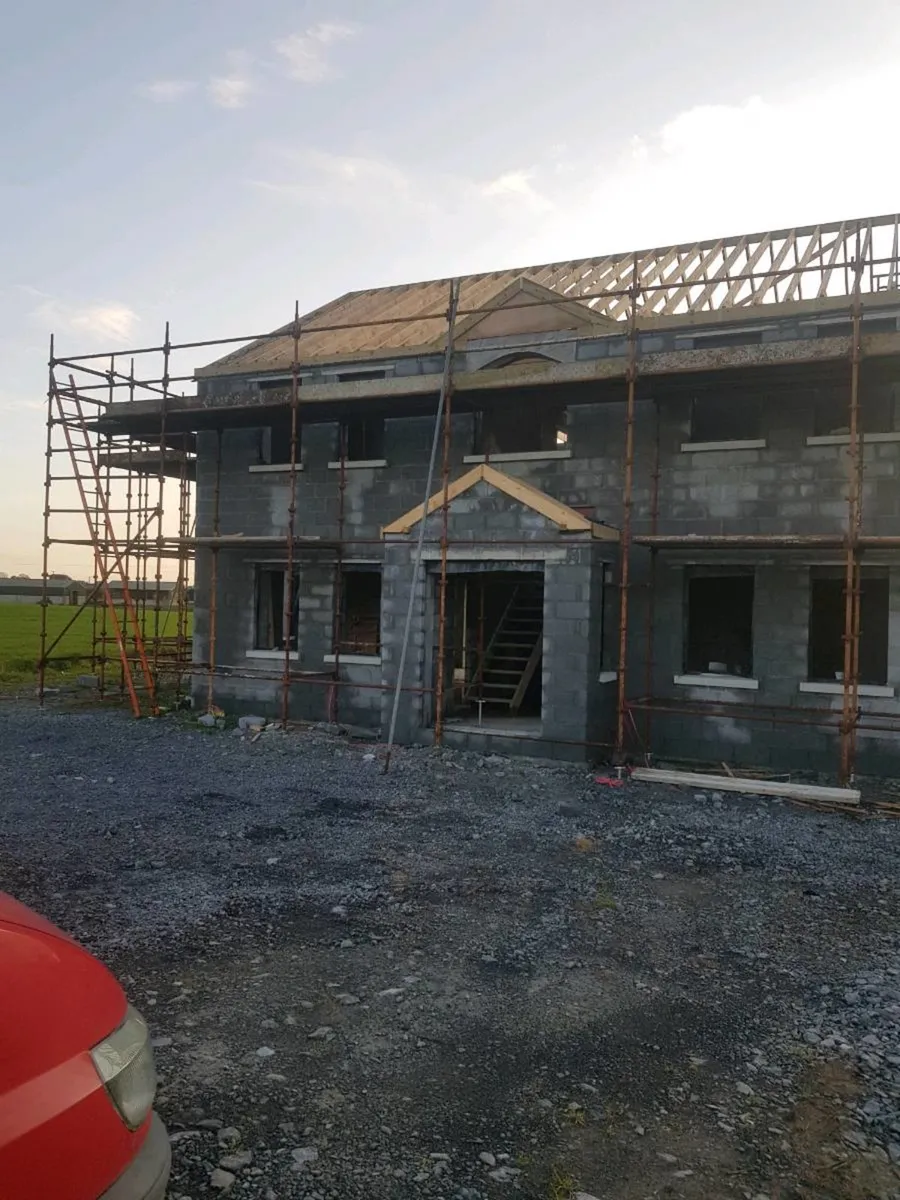 Scaffolding for self hire can erected