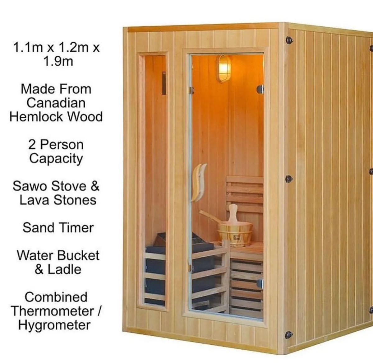 Sauna | Premium Finnish Sauna (NEW) - Image 3