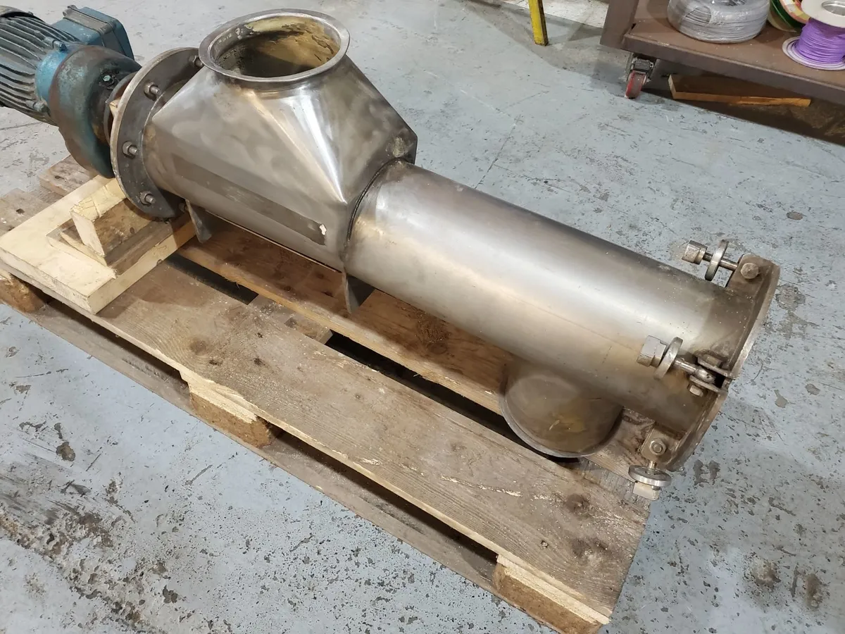 Stainless Steel Cross Feeder Auger Screw - Image 1