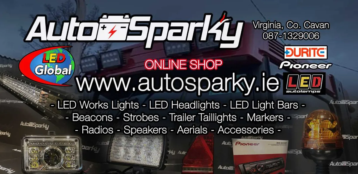 LED Headlights - LED Work Lights - Radios - Image 1